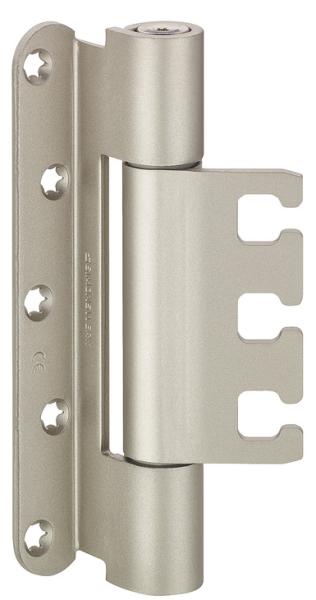 Objekttürband matt vernickelt VX 7939/160 für gefälzte Objekttüren bis 200 kg Simonswerk ohne Stiftsicherung